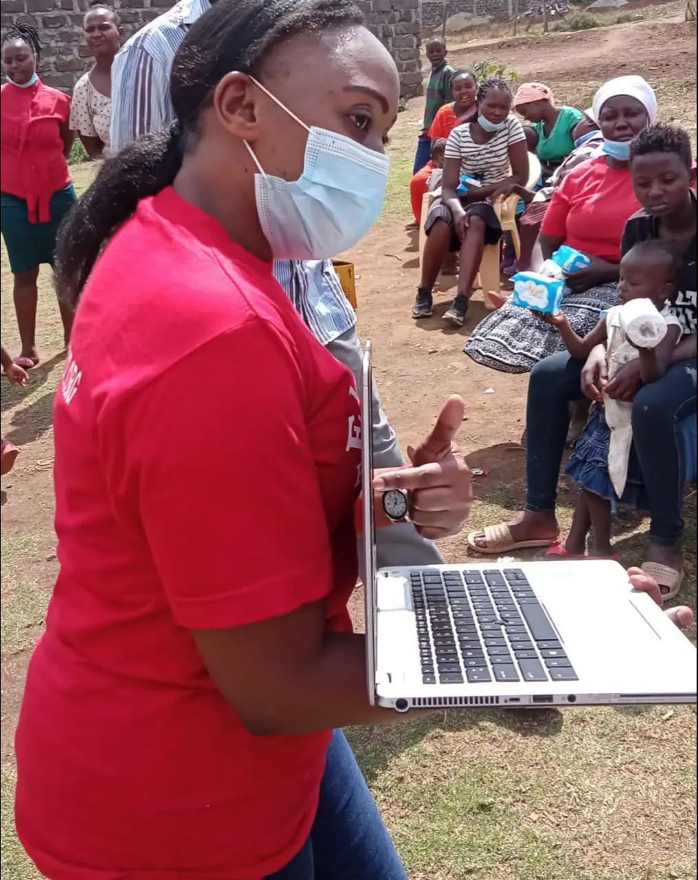 Volunteers During ELimisha Empowerement Community Activity